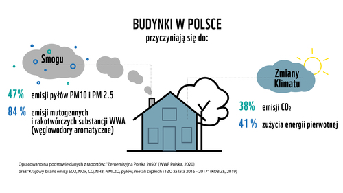 Polskie domy wpływają na ocieplenie klimatu - jak to zmienić?